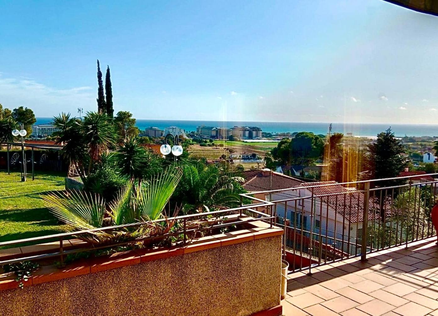 Preciosa Casa 2000 M2 Piscina Mar Barbacoa Felicidad Vila Santa Susana Exterior foto