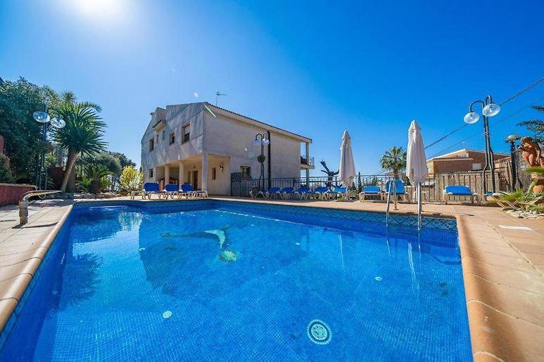 Preciosa Casa 2000 M2 Piscina Mar Barbacoa Felicidad Vila Santa Susana Exterior foto